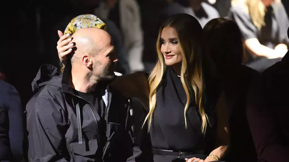 Jason Statham a Rosie Huntington-Whiteley Jason Statham a Rosie Huntington-Whiteley
