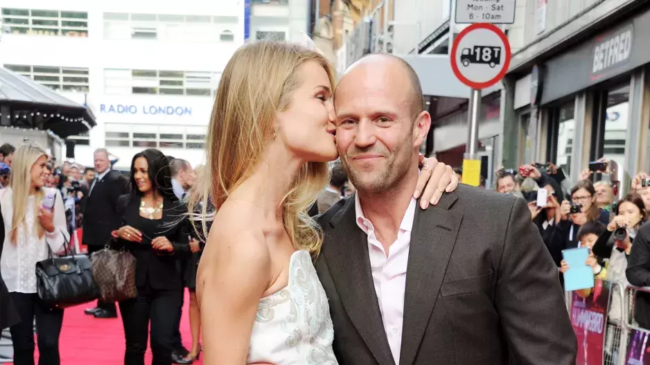 Jason Statham a Rosie Huntington-Whiteley Jason Statham a Rosie Huntington-Whiteley