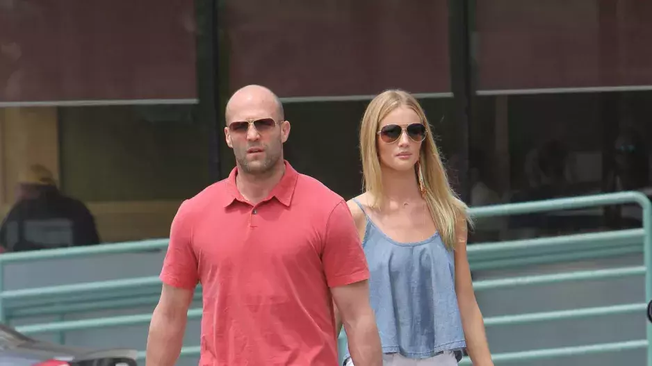 Jason Statham a Rosie Huntington-Whiteley Jason Statham a Rosie Huntington-Whiteley
