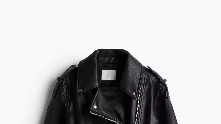 Motorkářská bunda s povrchovou úpravou