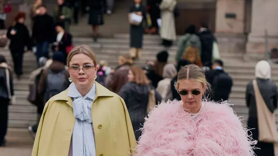 Vintage faux fur, Kodaň, streetstyle FW25 Vintage faux fur, Kodaň, streetstyle FW25