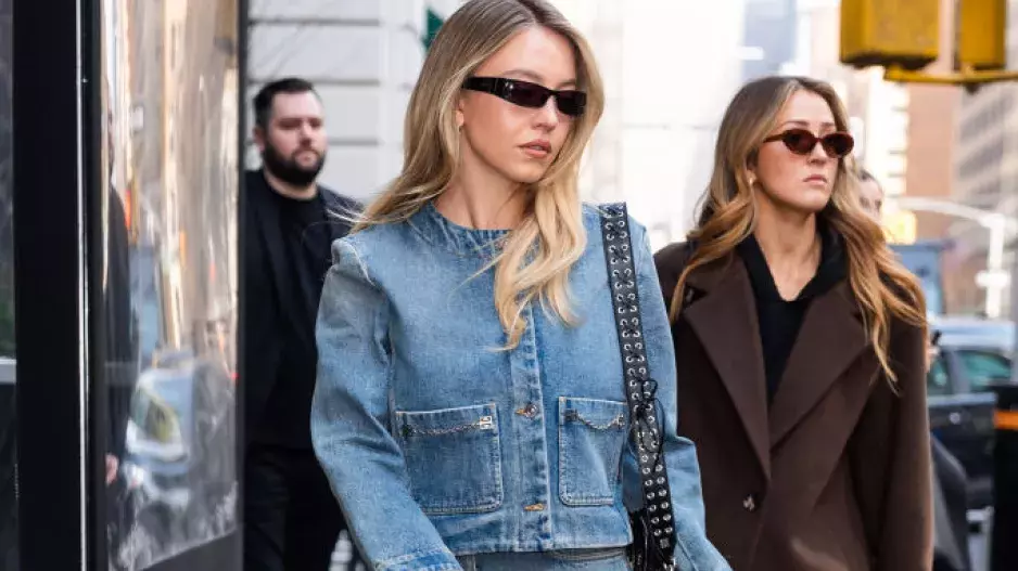 Sydney Sweeney, All denim look