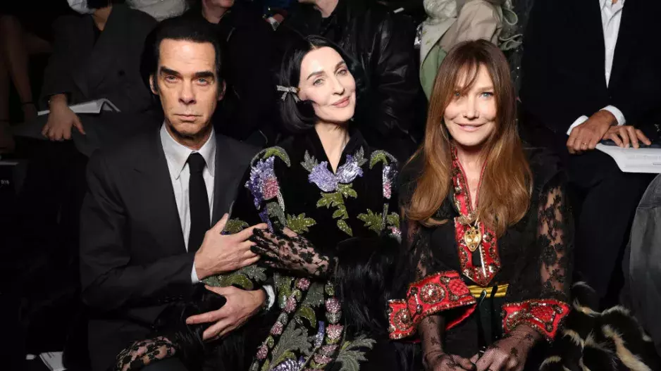 Nick Cave, Susie Cave a Carla Bruni, Valentino Haute Coutre