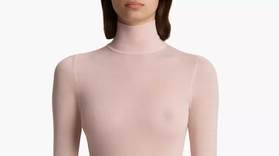 Body s rolákem a dlouhým rukávem