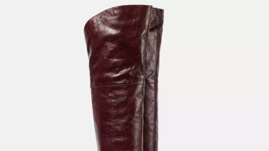 Vysoké kožené boty