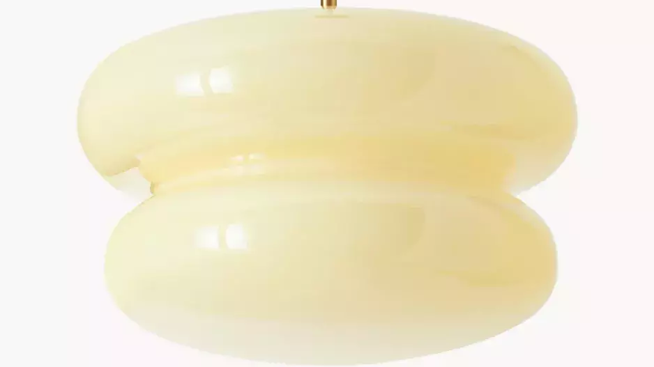 Závěsné svítidlo ve vzhledu opálového skla Baya Závěsné svítidlo ve vzhledu opálového skla Baya