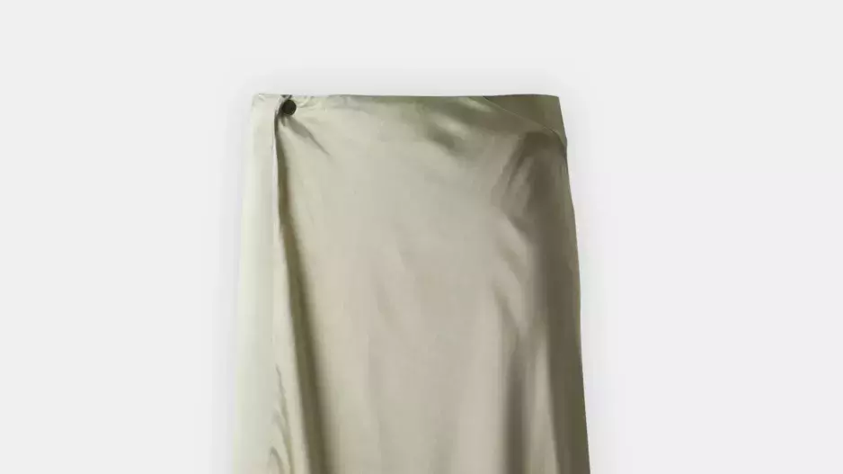 Zavinovací sukně - light olive