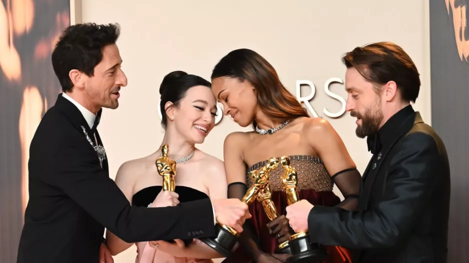 Adrien Brody, Mikey Madison, Zoe Saldana, Kieran Culkin