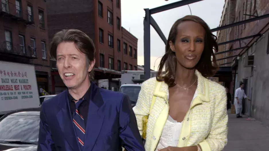 David Bowie a Iman David Bowie a Iman