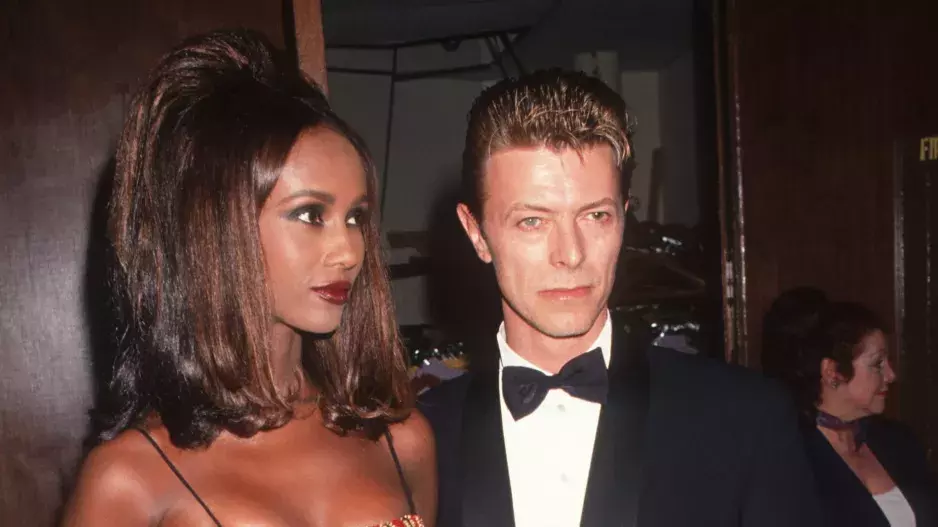 Iman a David Bowie Iman a David Bowie