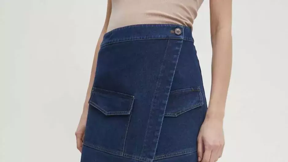 Džínová sukně Answear Lab