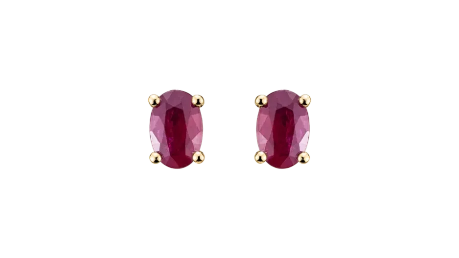 Naušnice s rubínem Mystic Abyss Naušnice s rubínem Mystic Abyss