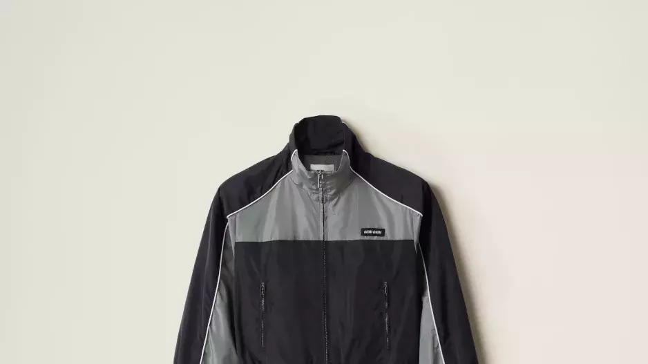 Bunda na zip z  hedvábí