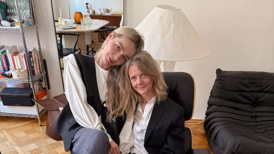 Lucie Kratochvílová a její maminka