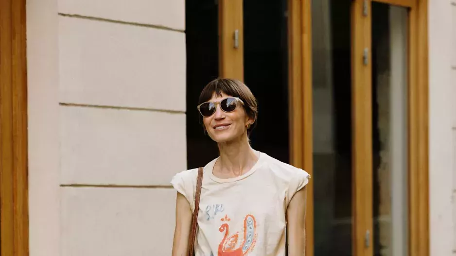 Paříž, streetstyle, SS24 Paříž, streetstyle, SS24