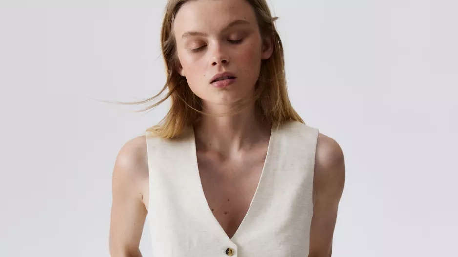 Elegantní společenská vesta, H&M