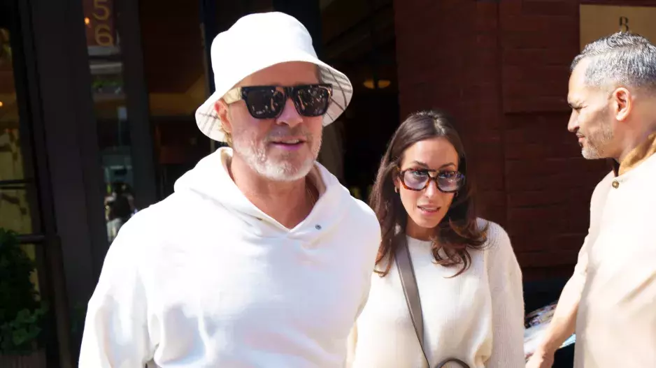 Brad Pitt a Ines de Ramon