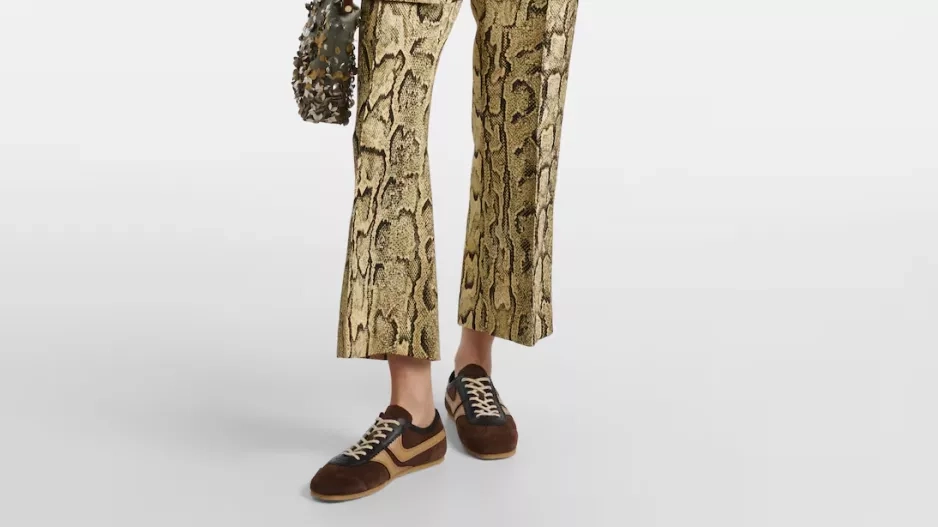 Kožené tenisky, Dries Van Noten Kožené tenisky, Dries Van Noten