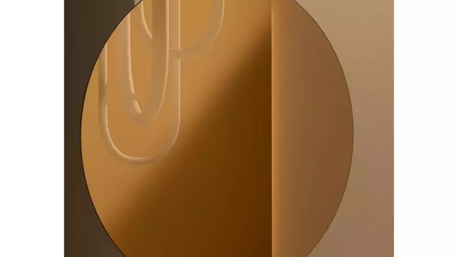 Nástěnná zrcadlová lampa