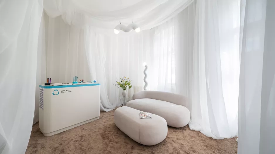 ELLE Beauty Lounge a Zoltán Tóth pro IQOS