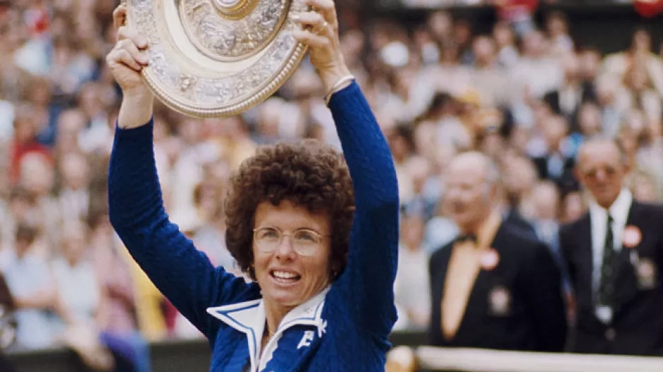 Billie Jean King, Wimbledon, 1975 Billie Jean King, Wimbledon, 1975