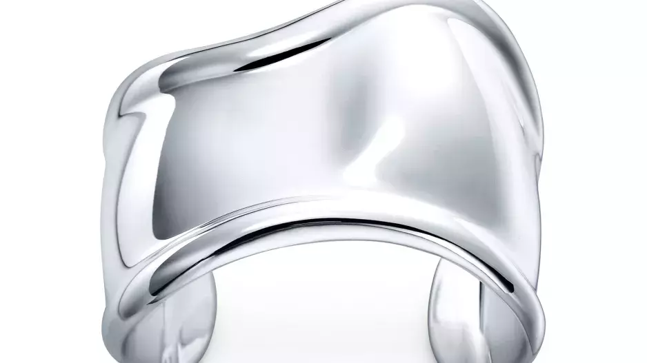 Small Bone Cuff in Sterling Silver, Elsa Peretti®, Tiffany & Co.