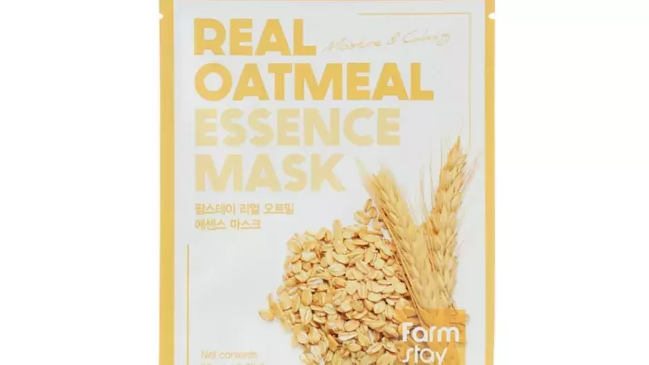 Real Oatmeal Essence Mask, Farmstay, Ksisters.cz, 29 Kč