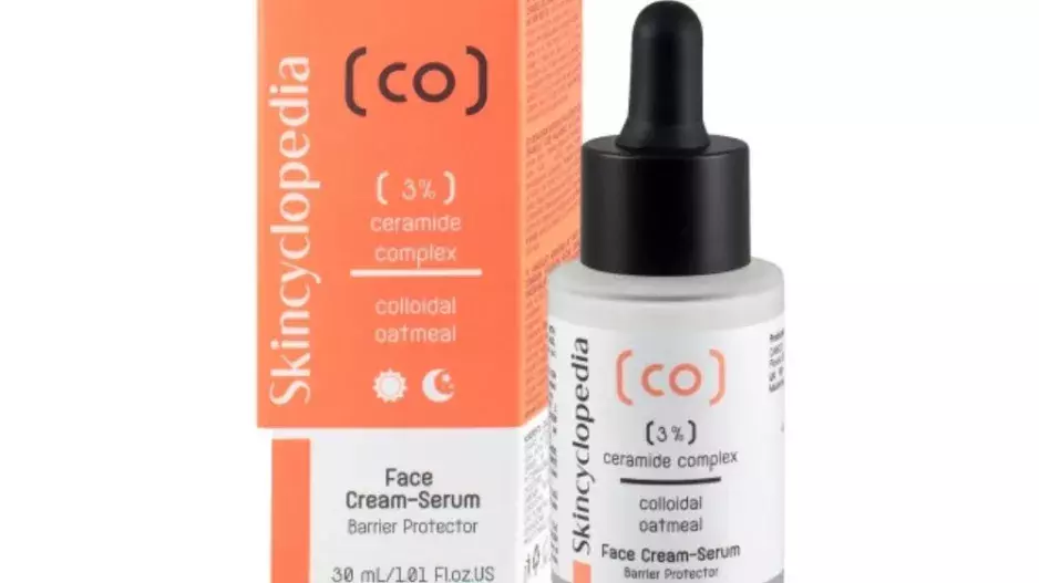 Face Cream-Serum with Ceramide Complex 3% + Colloidal Oatmeal 30 ml, Skincyclopedia, Cosibella.cz, 275 Kč Face Cream-Serum with Ceramide Complex 3% + Colloidal Oatmeal 30 ml, Skincyclopedia, Cosibella.cz, 275 Kč
