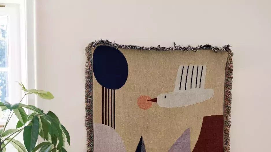 Pléd z organické bavlny Ferm Living