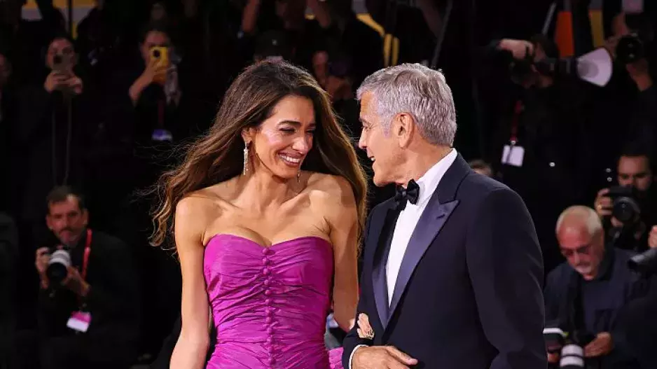 George a Amal Clooney