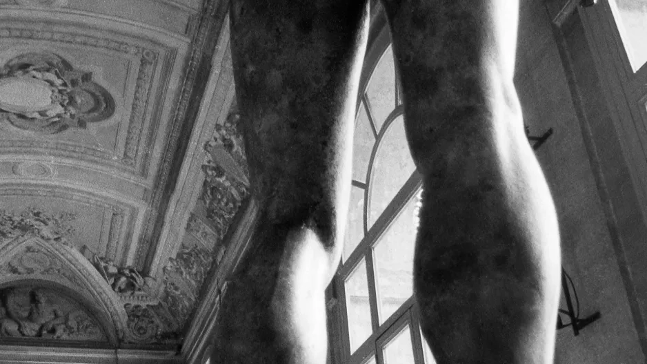 Bronzi di Riace, cca 460–450 př. n. l. Prezentováno v Palazzo del Quirinale, 1981