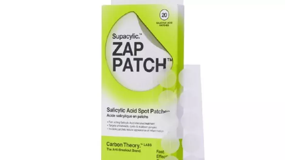 Supacylic Zap Patch – Salicylic Acid Spot Patches (20 ks), Carbon Theory, Bezvavlasy.cz, 112 Kč
