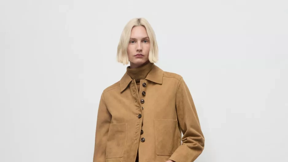 Burgundy manšestrové kalhoty