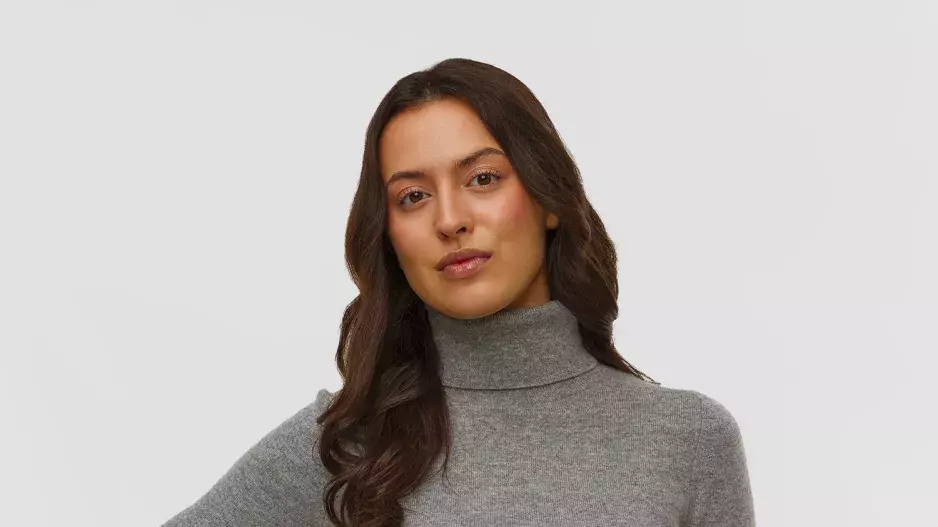 Kašmírový dámský rolák Allude v Šedé Barvě Kašmírový dámský rolák Allude v Šedé Barvě