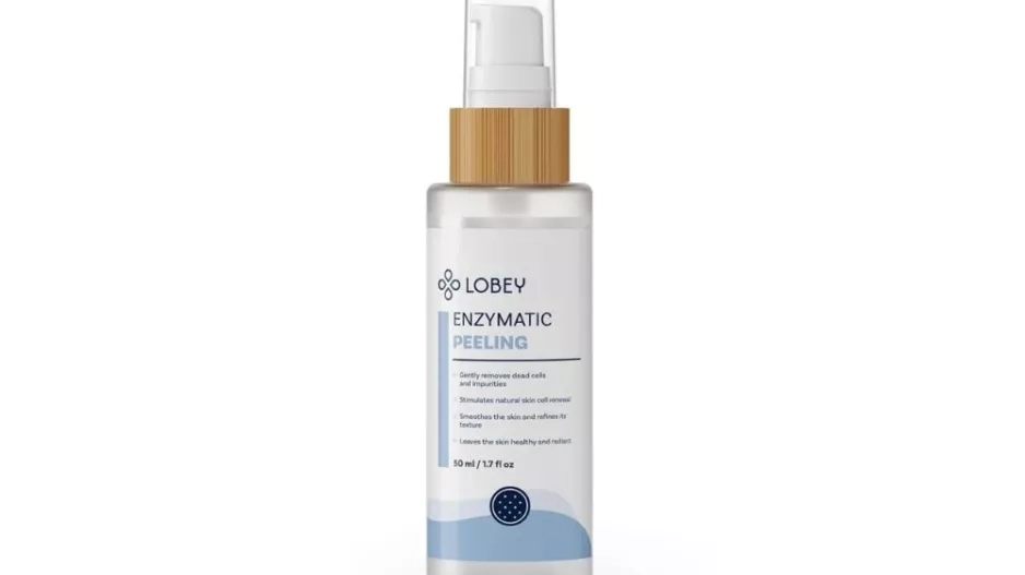 Enzymatický peeling na obličej, Lobey, 599 Kč (50 ml) Enzymatický peeling na obličej, Lobey, 599 Kč (50 ml)