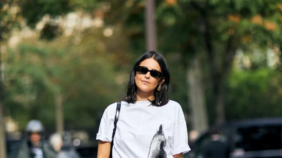 Paříž, streetstyle, SS24 Paříž, streetstyle, SS24