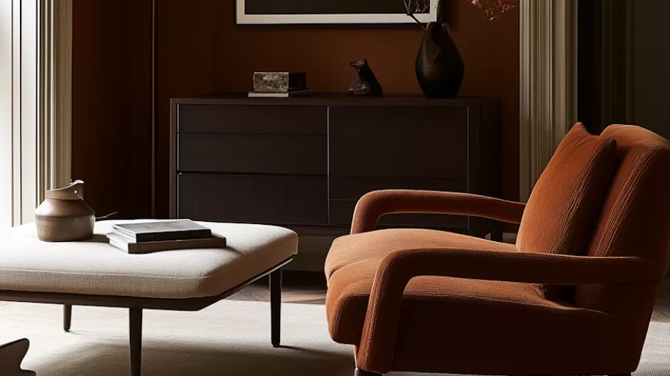 Podzimní barvy v interiéru