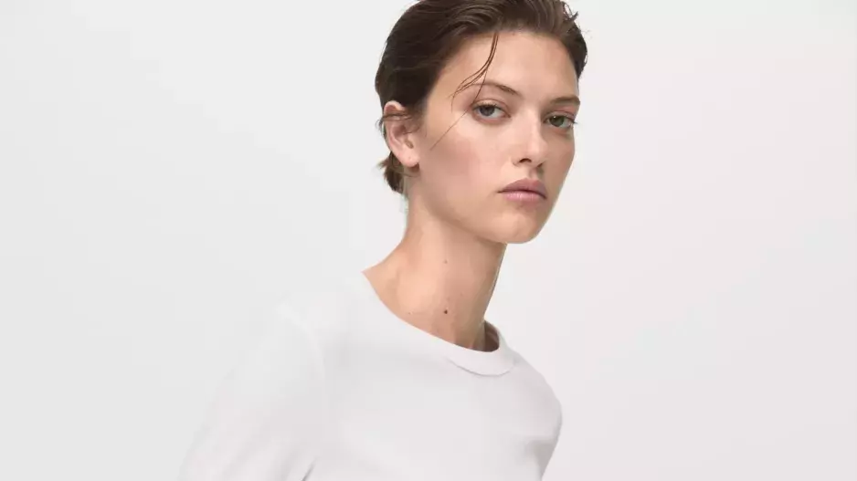 Bílé bavlněné triko Bílé bavlněné triko