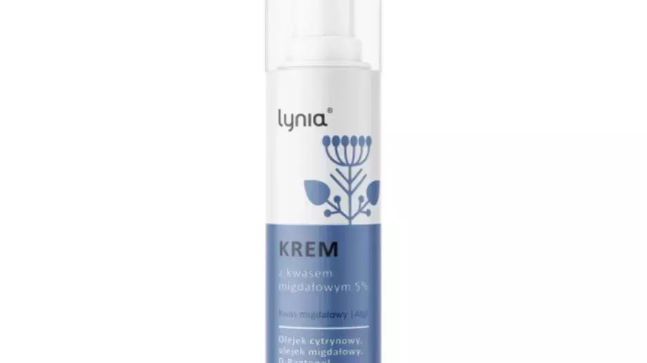 Krém s 5% kyselinou mandlovou, Lynia, Cosibella, 275 Kč (50 ml) Krém s 5% kyselinou mandlovou, Lynia, Cosibella, 275 Kč (50 ml)