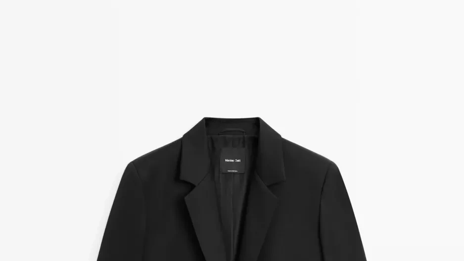 Extra jemné sako na dva knoflíky z vlny Extra jemné sako na dva knoflíky z vlny