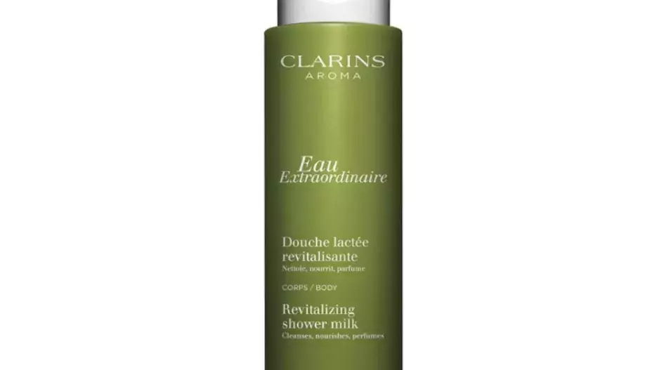 Eau Extraordinaire Shower Milk, Clarins, Fann, 760 Kč Eau Extraordinaire Shower Milk, Clarins, Fann, 760 Kč