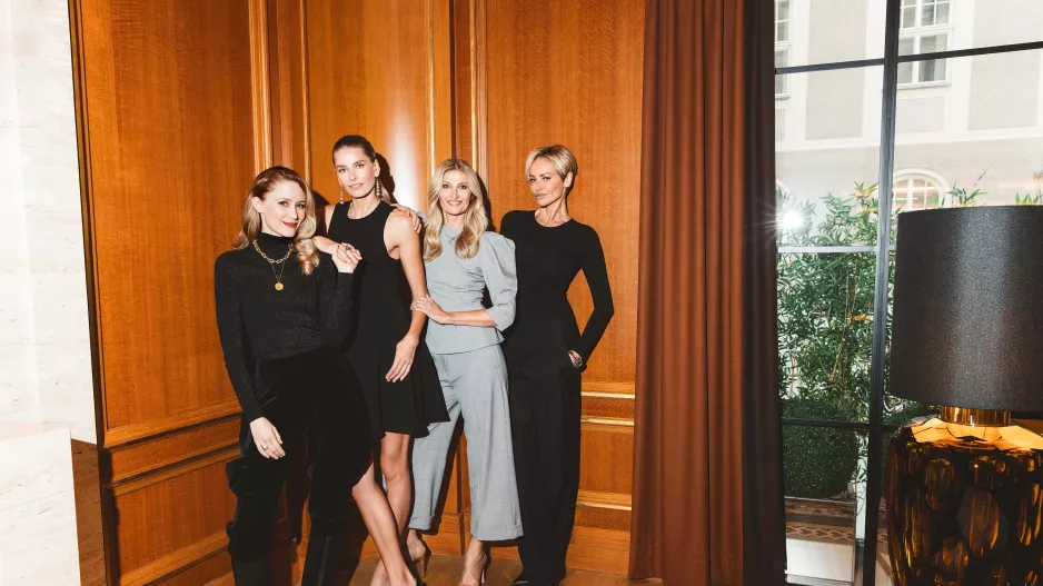 Tereza Maxová, patronkou nadace, Hana Soukupová, Adriana Ohanian Sklenaříková a Tereza Srbová