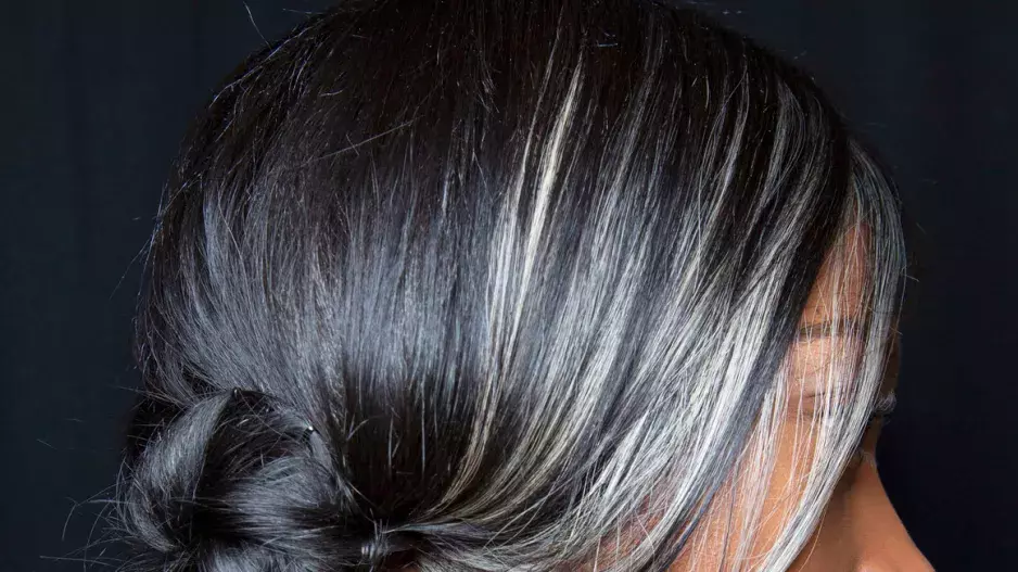 Grey hair