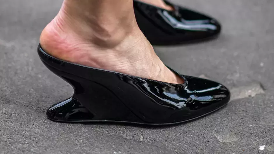 Wedge sandálky