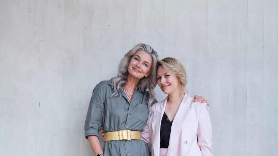 Pavlína Pořízková & Thea Prokop před ELLE Talk 