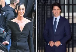 Katy Perry a Justin Trudeau