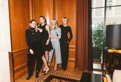 Tereza Maxová, patronkou nadace, Hana Soukupová, Adriana Ohanian Sklenaříková a Tereza Srbová