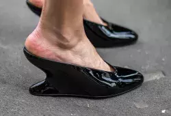 Wedge sandálky