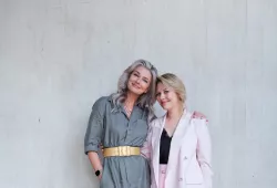 Pavlína Pořízková & Thea Prokop před ELLE Talk 