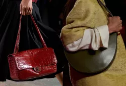 Burgundy a khaki 